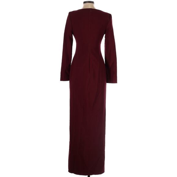 LIKELY Rhubarb Leandra Gown in Maroon EUC Size 14 - Picture 7 of 7
